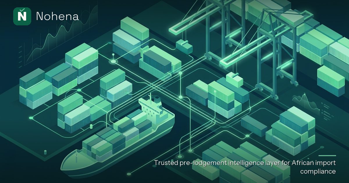 Editorial illustration for RAG Classification in Customs: How AI Enhances Risk Assessment and Pre-Lodgement Checks.: A vibrant, stylized port