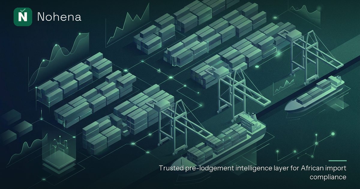 Editorial illustration for The Evaluation Gate: Ensuring AI Accuracy and Fairness in Trade Compliance Decisions: Towering digital port