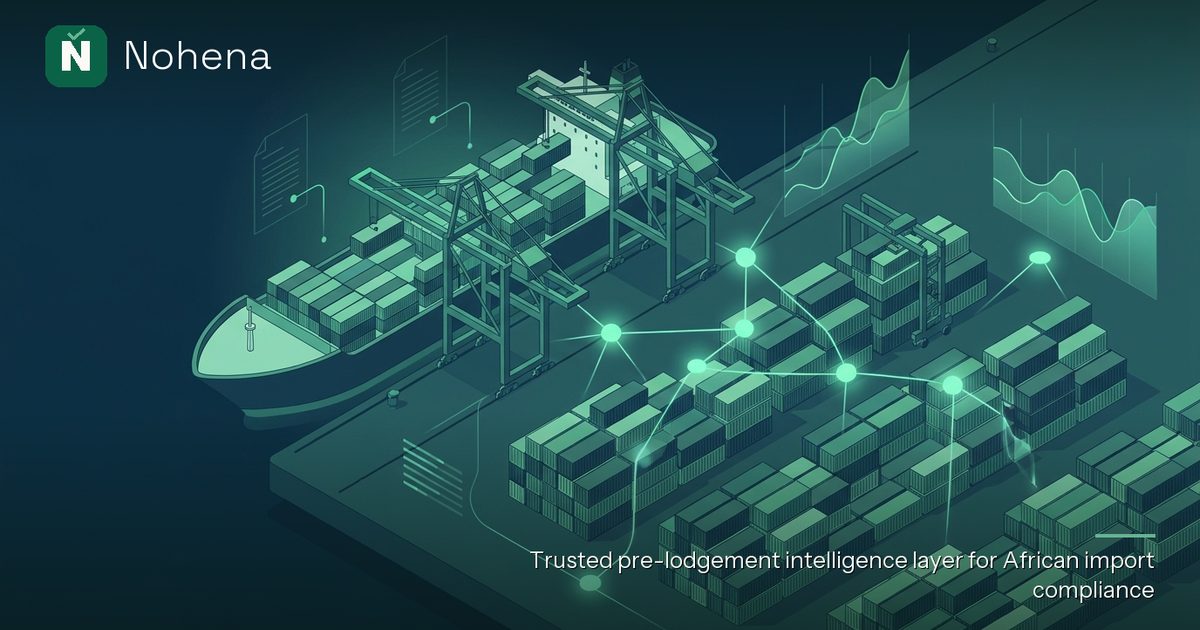 Editorial illustration for Beyond OCR: How AI-Powered Document Extraction is Revolutionizing Trade Compliance: abstract customs and logistics motifs evoking AI document extraction