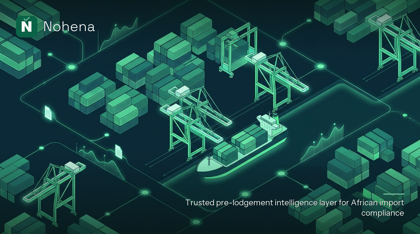 Editorial illustration for B'Odogwu Unified Customs Management System: What Clearing Agents Need to Know for Seamless 2026 Clearances.: Gleaming, interconnected
