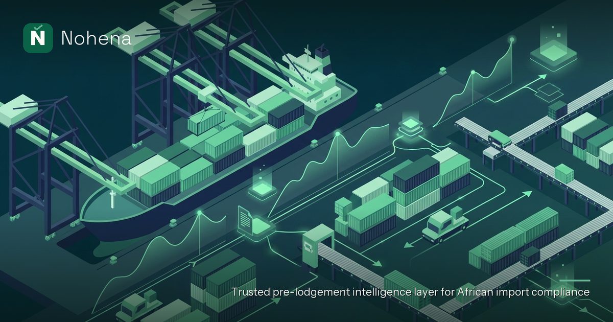 Editorial illustration for How CIF value in Nigeria determines your import duty: Towering port cranes