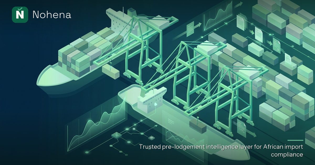 Editorial illustration for Proving Origin: The Role of Certificate of Origin and Regional Value Content: Towering port cranes,