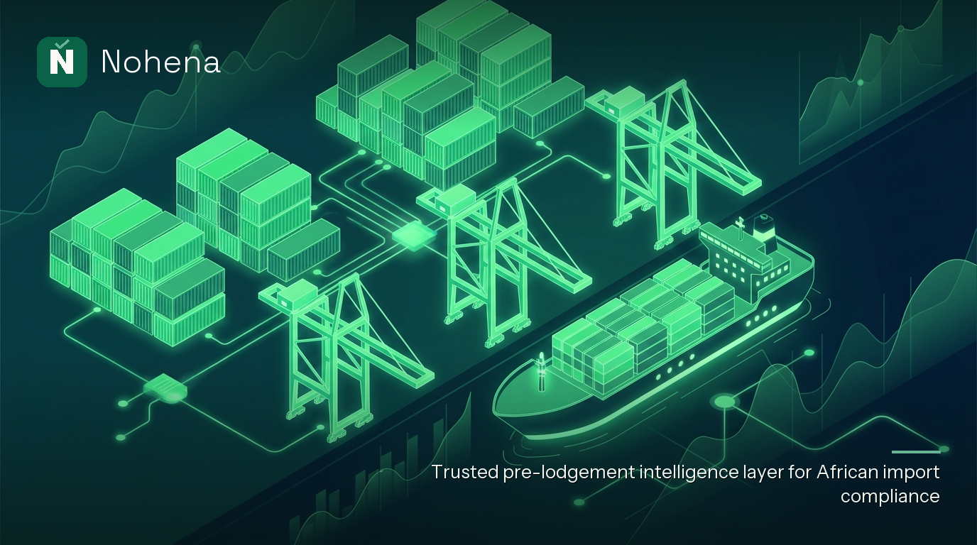 Editorial illustration for RAG Classification in Customs: Enhancing Accuracy in HS Code Assignment with AI: Neon-green