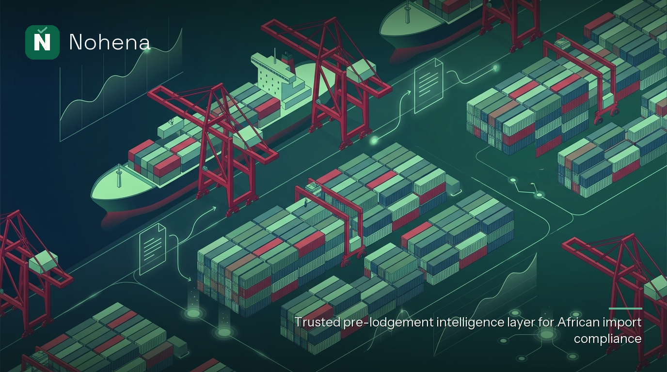 Editorial illustration for Rules of Origin under AfCFTA: A Practical Guide for Nigerian Businesses: Towering crimson